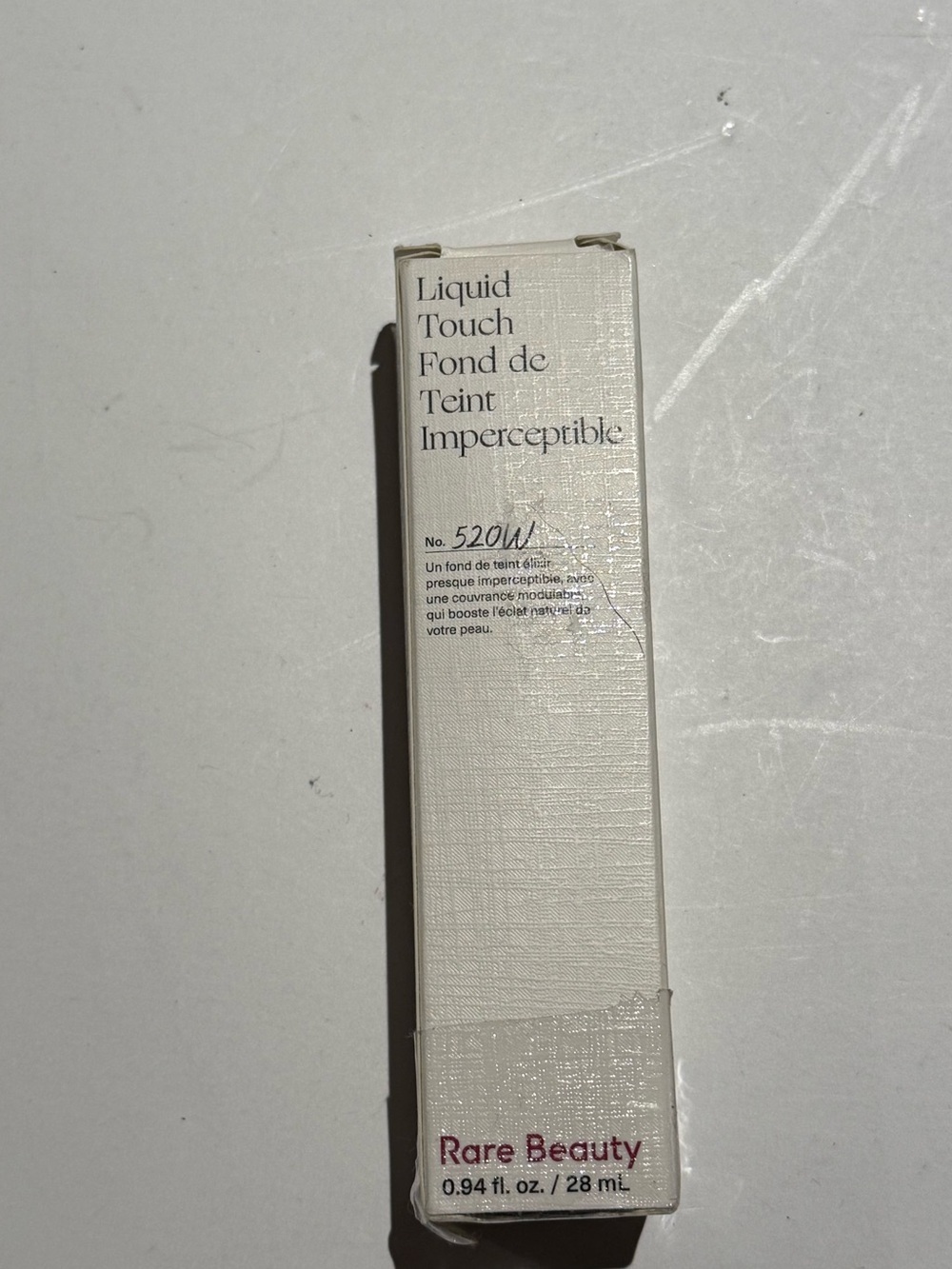 Rare Beauty Liquid Touch Foundation - 520W Light Neutral (Ivory Beige)